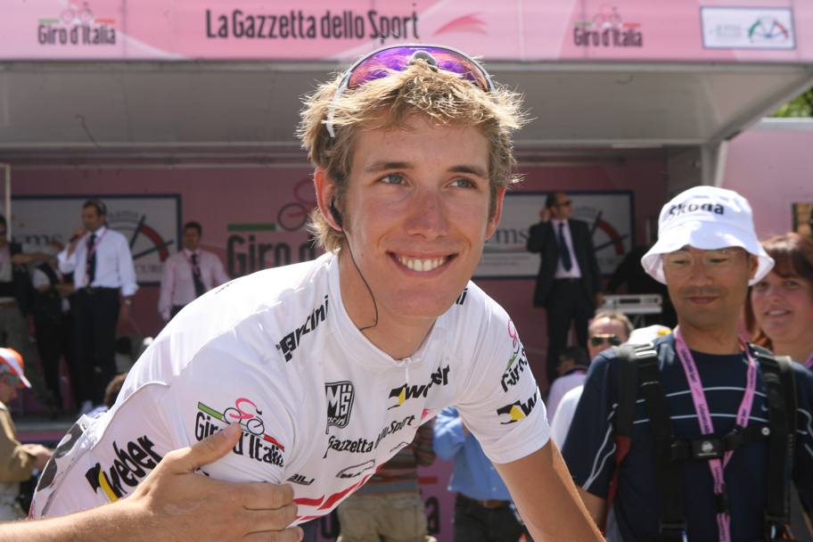 Andy Schleck a 29 anni  ritirato dal ciclismo profesionistico. Ecco alcune tappe della sua carriera. Nel 2007 al Giro d&#39;Italia vince la classifica dei giovani. Bettini